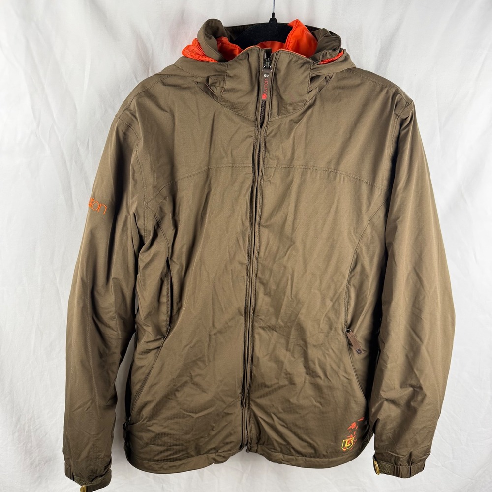 Burton 3-in-1 Helsinki Ski Snowboard Brown Jacket Size Large Winter Waterproof